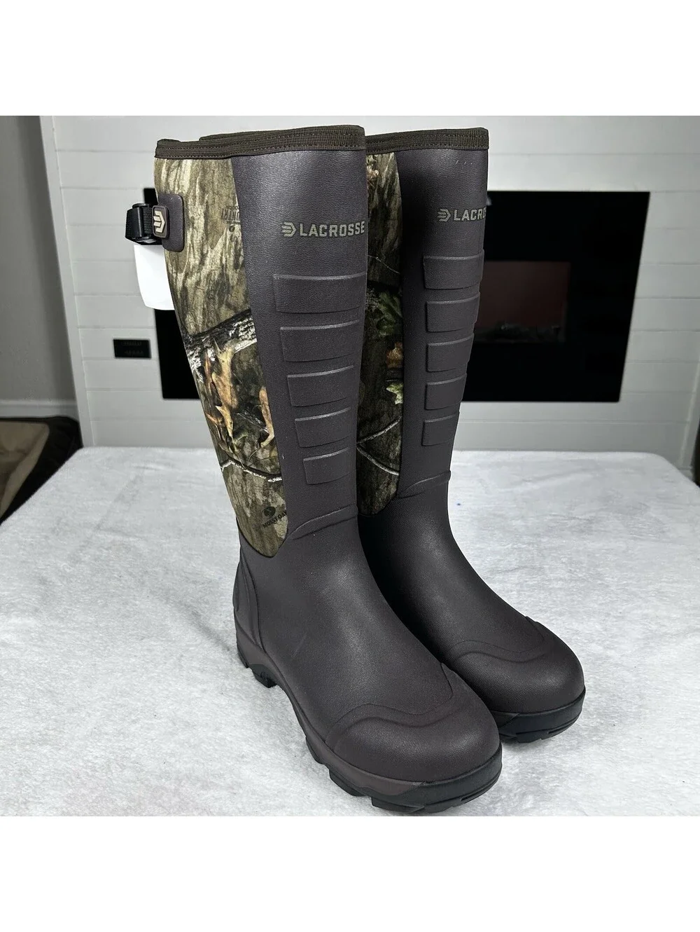 Lacrosse Alpha Lite II 16” Mossy Oak Country Roots Hunting Boots Mens Size 7 New